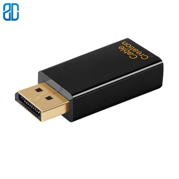 

Displayport to HDMI Adapter 1080P Gold Plated DP to HDMI Adapter Male to Female 1.3V Black