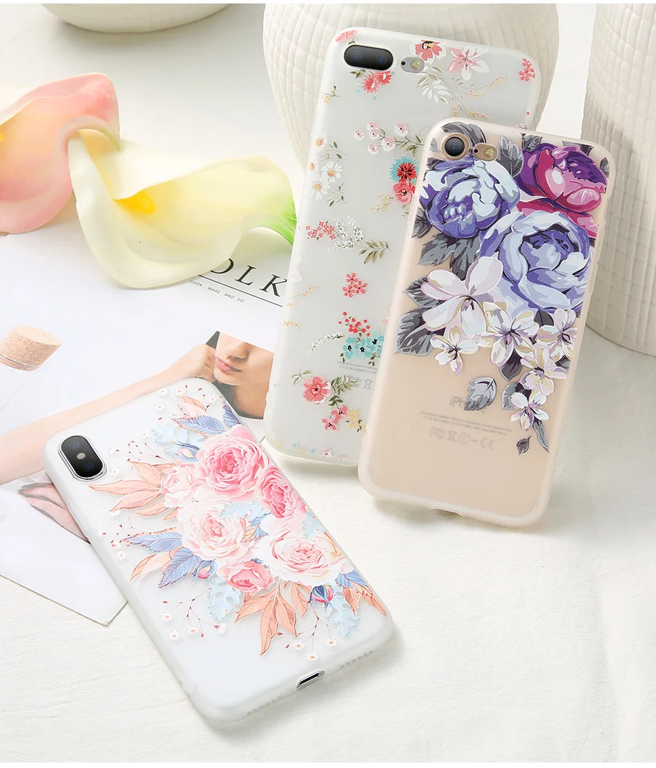 3D рельеф цветочный чехол для телефона для samsung GALAXY A10 A20 A30 A40 A50 A60 A70 A80 A90 м 10 20 30 40 A40S S8 S9Plus чехол Обложка для девочки