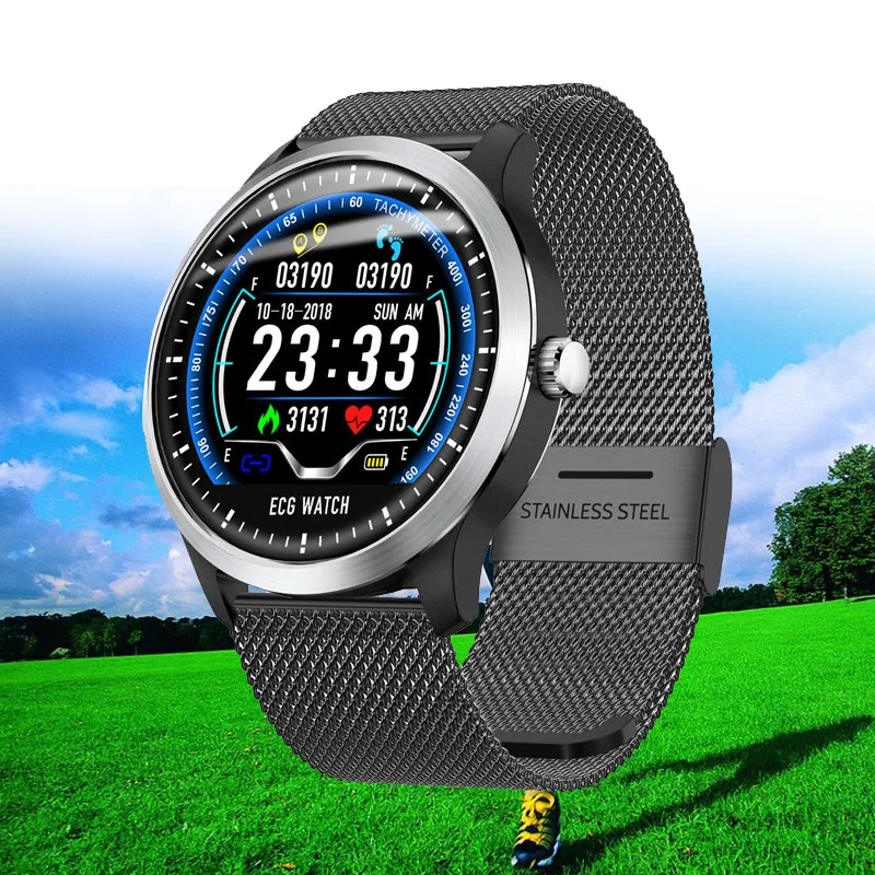 

New Sport Fitness Watch ECG + PPG Smart Watch Men IP67 Waterproof Heart Rate Monitor Blood Pressure Smartwatch For IOS Android