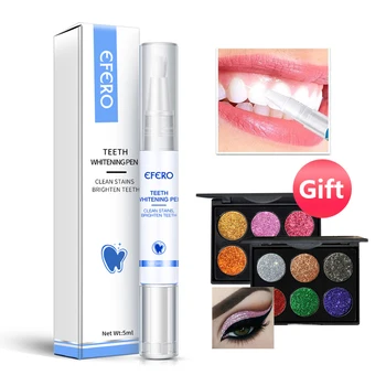 

EFERO Teeth Whitening Pen Tooth Gel Essence Oral Hygiene Tooth Cleaning Serum Removes Plaque Stains Tooth Bleaching Dental Tools