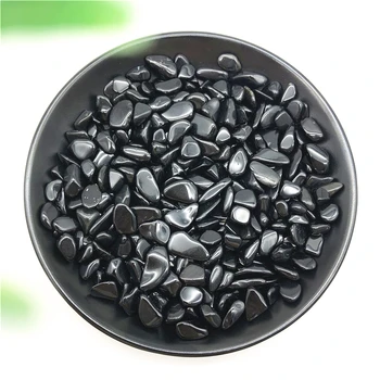

50g 3 Size Natural Black Obsidian Quartz Crystal Gravel Degauss Purification Stone Mineral Fish Tank Natural Stones and Minerals