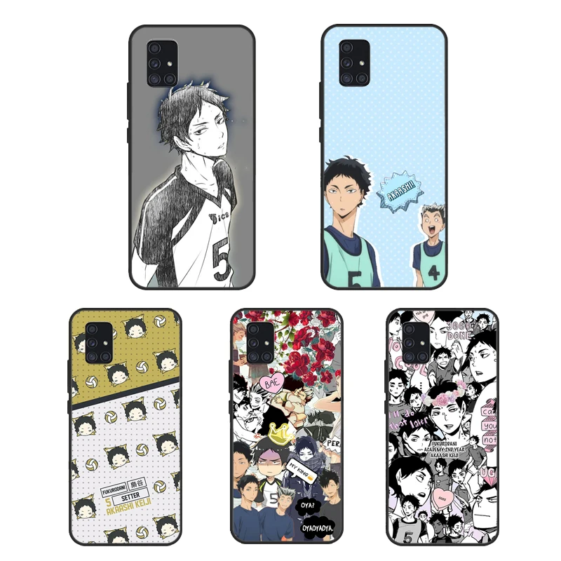 Чехол Akaashi Keiji Haikyuu для Samsung Galaxy A52 A12 A22 A32 A42 A72 A52S A21S A50 A70 A11 A31 A71 A51 чехол | Мобильные
