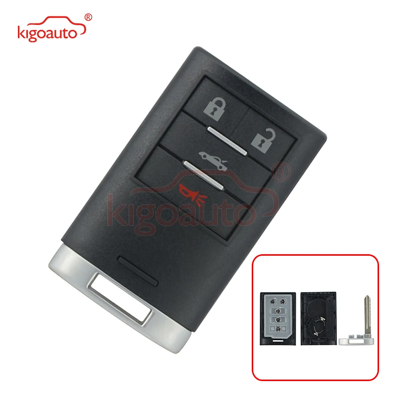 Чехол для смарт ключей Kigoauto 2 шт. 25926479 m3n5wy77a Chevrolet Corvette 2008 2009 2010 2011 2012 2013 чехол с 4
