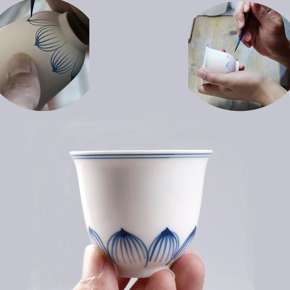 Китайские расписные вручную керамические чашки чайная чашка кружка для воды