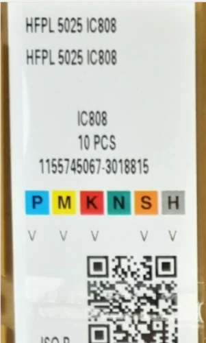 ISCAR 10 шт. карбидные вставки HFPL 5025 IC808
