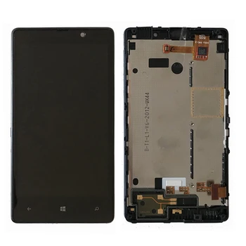 

For Nokia Lumia 820 LCD Display Touch Screen Digitizer Assembly Parts For Nokia Lumia N820 820 Screen Display With Frame