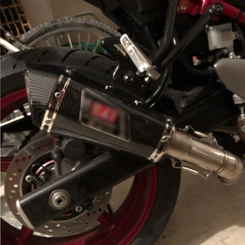 51 мм Универсальный мотоцикл yoshimura выхлопной глушитель выхлопных газов для R6 R15 R3 ZX6R ZX10 Z900 1000 CBR1000 GSXR1000 650 K7 K8 K11
