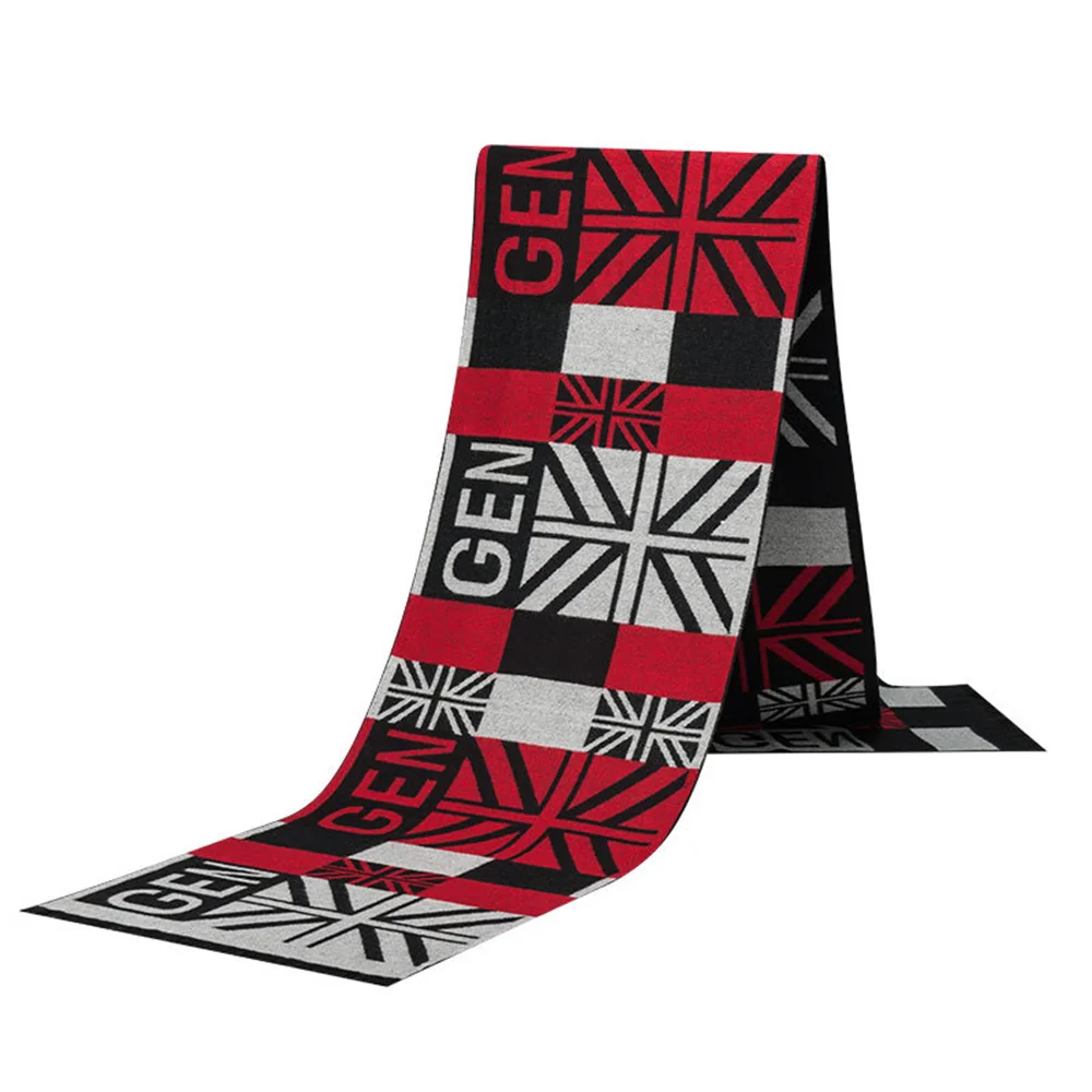 Men Scarf 11 FS новые плед шерсть шарфы для женщин Повседневное зима бизнес для мужчин кашемировый шарф Элитный бренд толстые теплые пашмины шаль - Color: Men Scarf 11