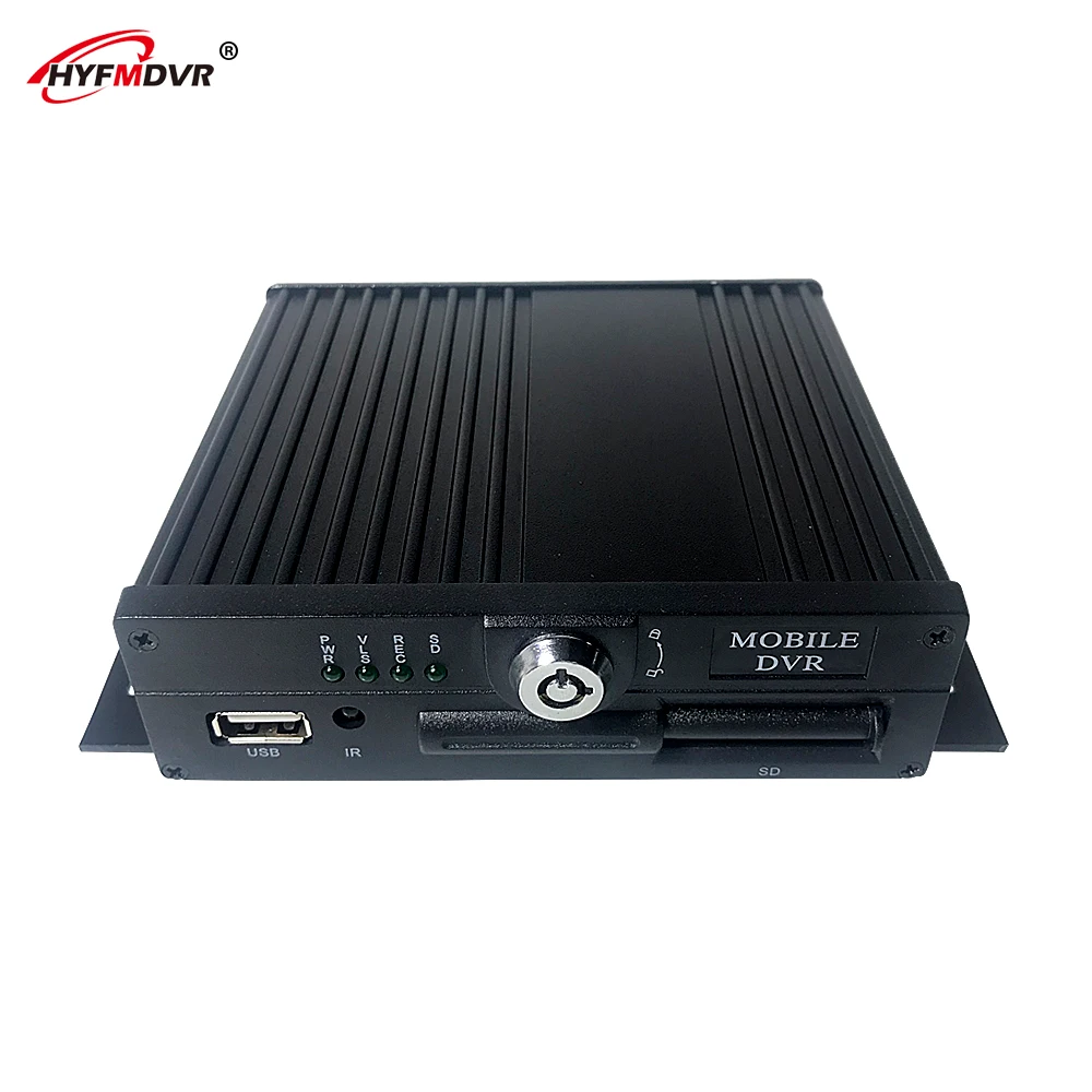 

HYFMDVR 4-channel local monitoring SD card recording MDVR school bus / sanitation car / taxi