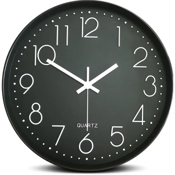 

Modern Simple Wall Clock Nordic Silent Art Black Home Digital Clock Wall Orologi Da Parete Moderni Living Room Decoration MM50WC