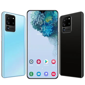 

6.8 inch Galax S20 5G network global shipping 8GB RAM 256GB ROM Octa Core 4 camera Snapdragon 855 Samsun send phone case