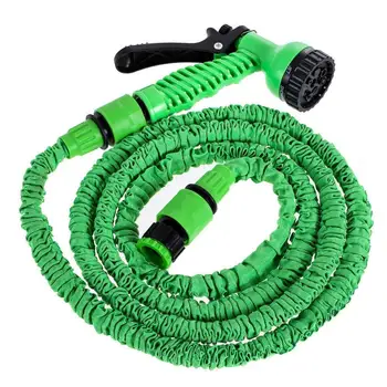 

25FT-250FT Garden Hose Expandable Magic Flexible Water Hose EU Hose Plastic Hoses Pipe With Spray Gun To Watering Car Wash Spray