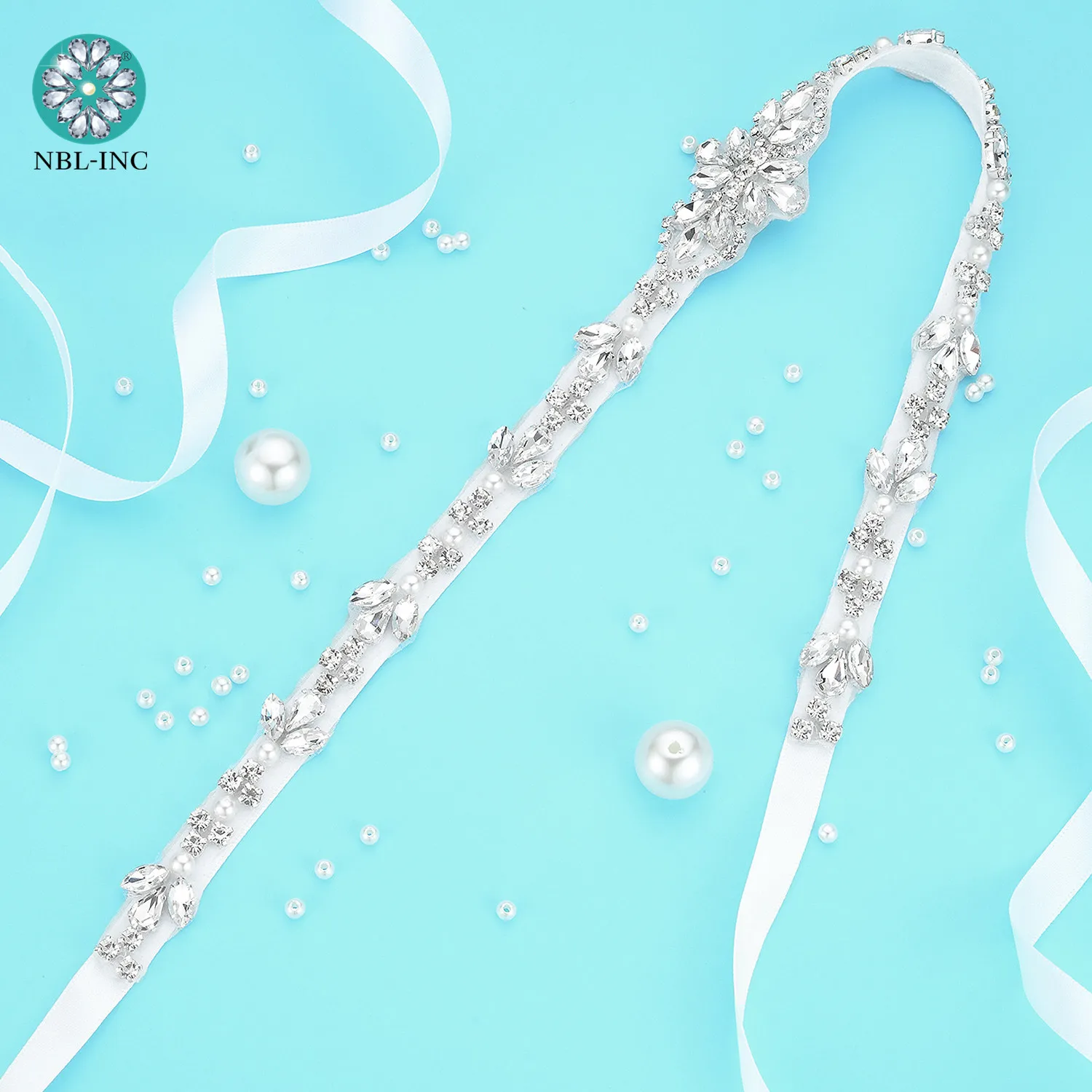 1PC Rhinestone wedding dress bridal belt crystal diamond belt sash accessory for dress bridal waistband bridal dress decoration