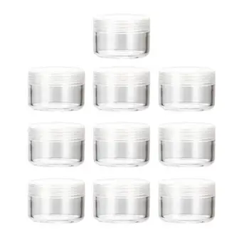 Wholesale 10Pcs/Set Transparent Refillable Bottles Multi Size Eye Cream Bottle Reusable Protable Travel Refillable Boxes - Thumbnail 7