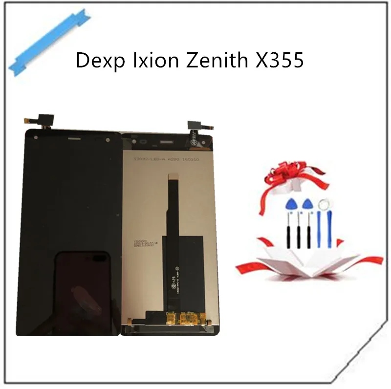 5 дюйма для Dexp Ixion X355 Zenith ЖК-дисплей + кодирующий преобразователь сенсорного