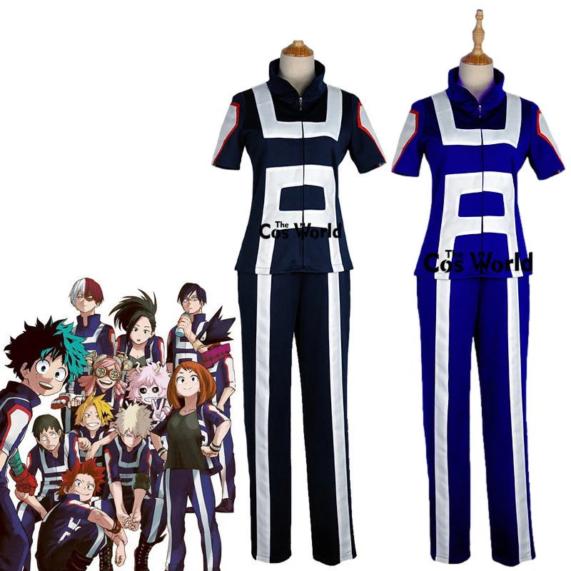 Boku No Hero Academia My Hero Academia Gym Suit High School Uniform Sports Wear  Outfit Anime Customize Cosplay Costumes - AliExpress