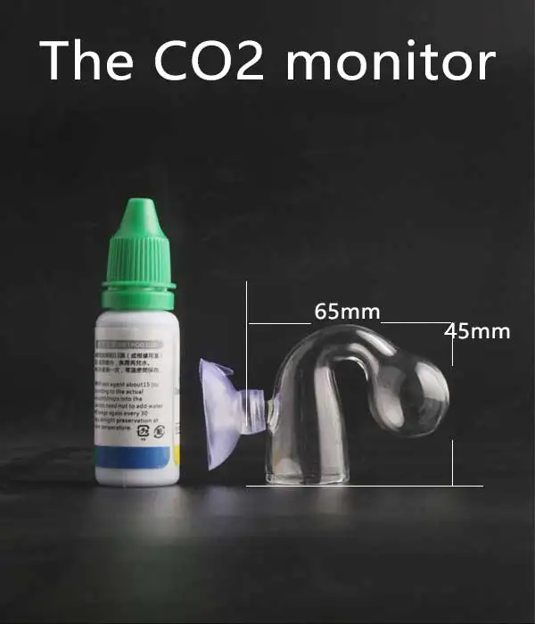 30 комплектов СО2 индикатор+ монитор аквариумные растения Стекло СО2 дропчекер углекислого газа рН шар долгосрочный индикатор монитор тестер