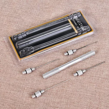 

Carp Strong Fishing Rigging Bait Needle Kit Fishing Tools Bait Drill Stringer Needle with Nonslip Handle Fishing Needle Pesca