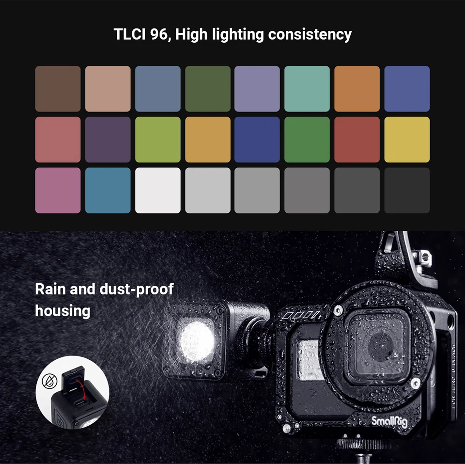 Kit LED Video Light, DSLR Fill Light