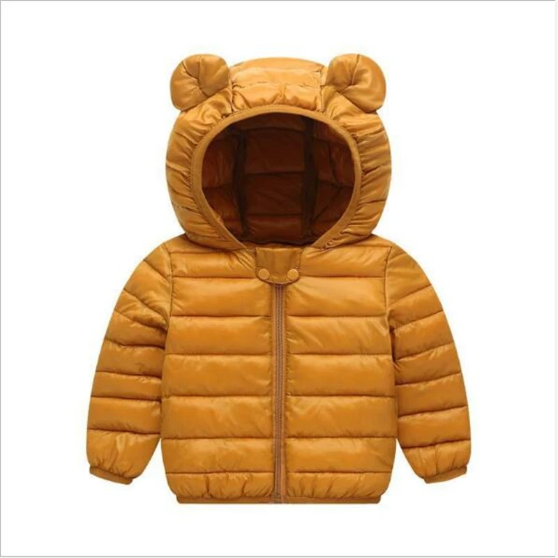 Коллекция года, новая зимняя одежда для маленьких мальчиков и девочек Детские теплые куртки детская спортивная верхняя одежда с капюшоном 13 цветов