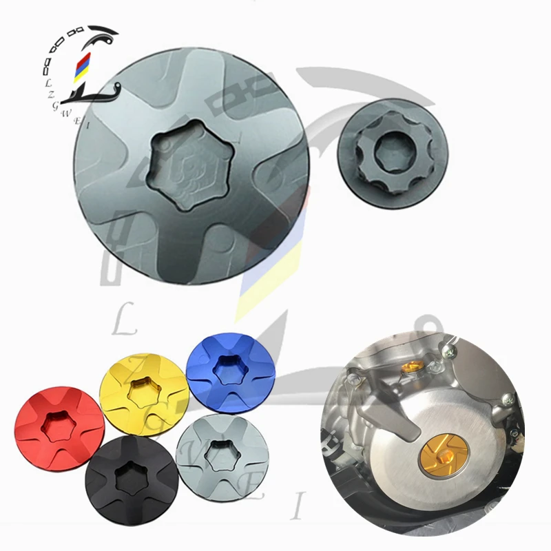 Motorcycle Engine Timing Screw Cover Cap Plug For Suzuki DRZ 400 R S SM