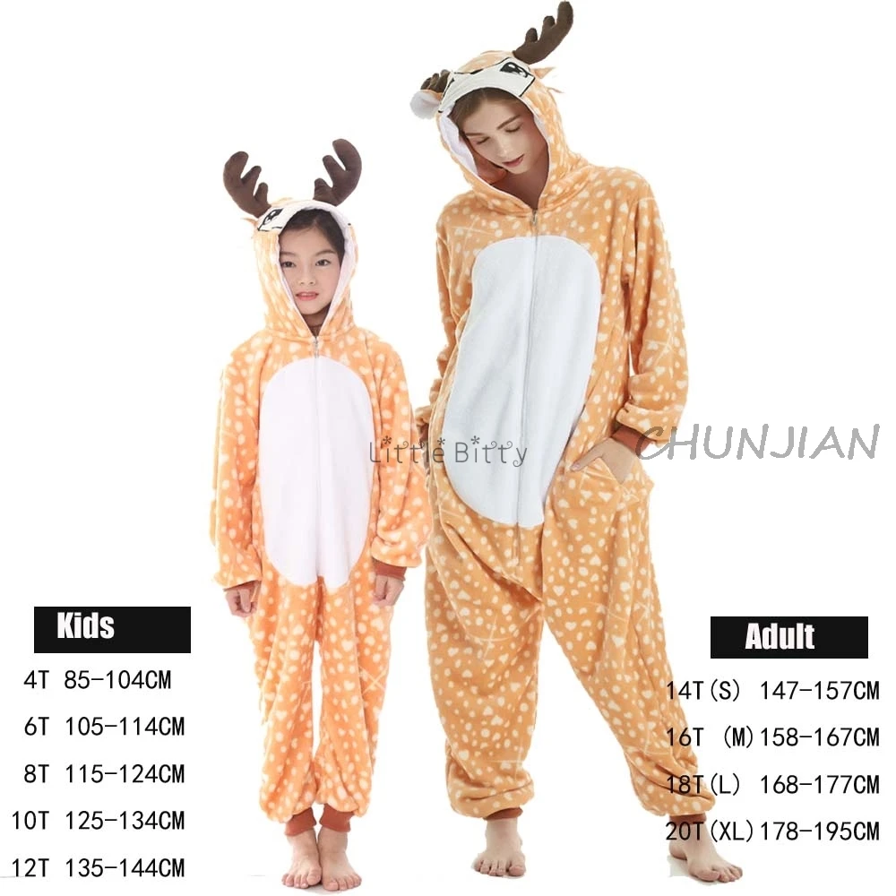 Женские пижамные комплекты с единорогом кугуруми, фланелевые комплекты пижам с милыми животными, женская зимняя ночная рубашка с единорогом, пижама, домашняя одежда - Цвет: LA11