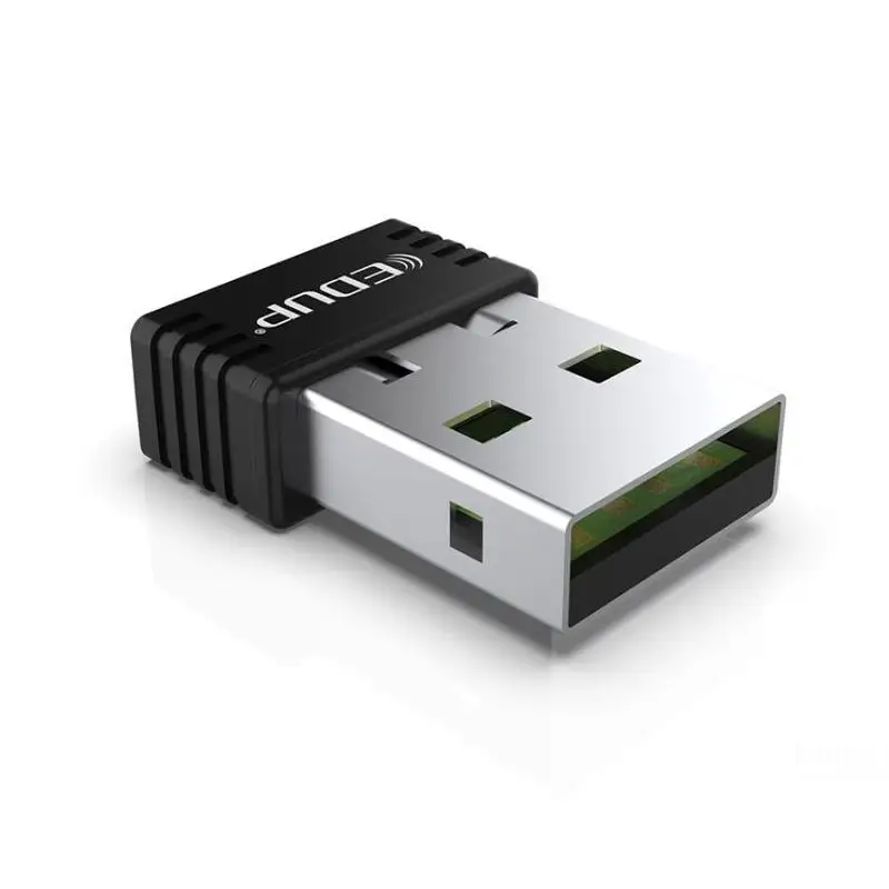 Сетевая карта EDUP Nano usb беспроводной wifi адаптер 150 Мбит/с Wi-Fi приемник 802.11n usb ethernet адаптер Поддержка для ПК Windows Mac