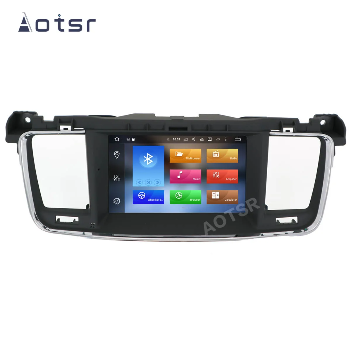 Автомобильный плеер AOTSR для PEUGEOT 508 2011 - 2018 GPS-навигация DSP 1 Din Android 10 радио IPS