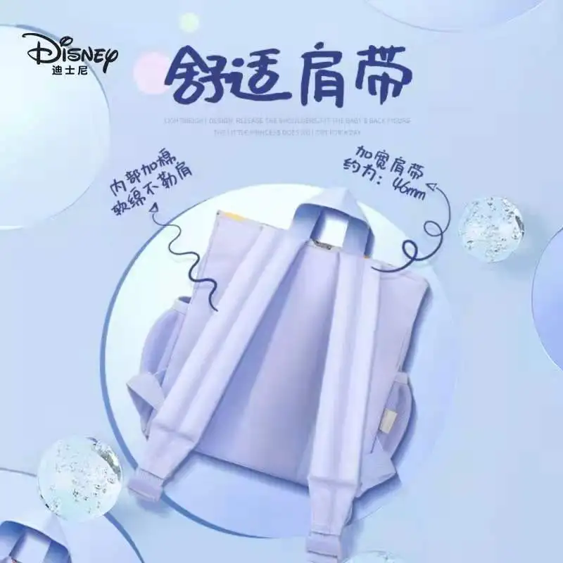 Disney Frozen Kindergarten Backpack For Girls Primary School Student Shoulder Orthopedic Bag Large Capacity Kids Birthday Gifts