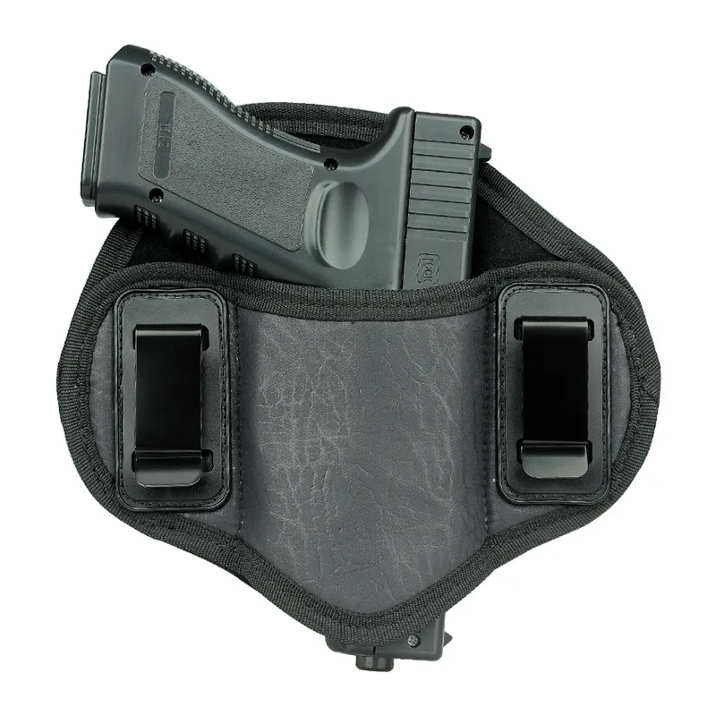 

New Products Anti Knife IWB Recessed Double Clip Tactical Holster Glock 17 Gun Holster