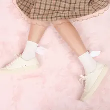 Японские милые носки из чесаного хлопка с крыльями ангела для девочек, корейские женские носки в стиле Харадзюку