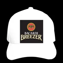 Бейсбол Кепки Bacardi Breezer логотип шляпа с остроконечным Кепки