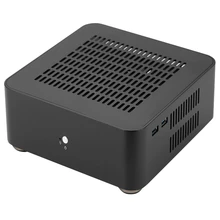 Чехол для компьютера L80S с алюминиевым корпусом для настольного компьютера с Usb 3,0 портом для игрового шасси Diy Mini Pc Itx чехол