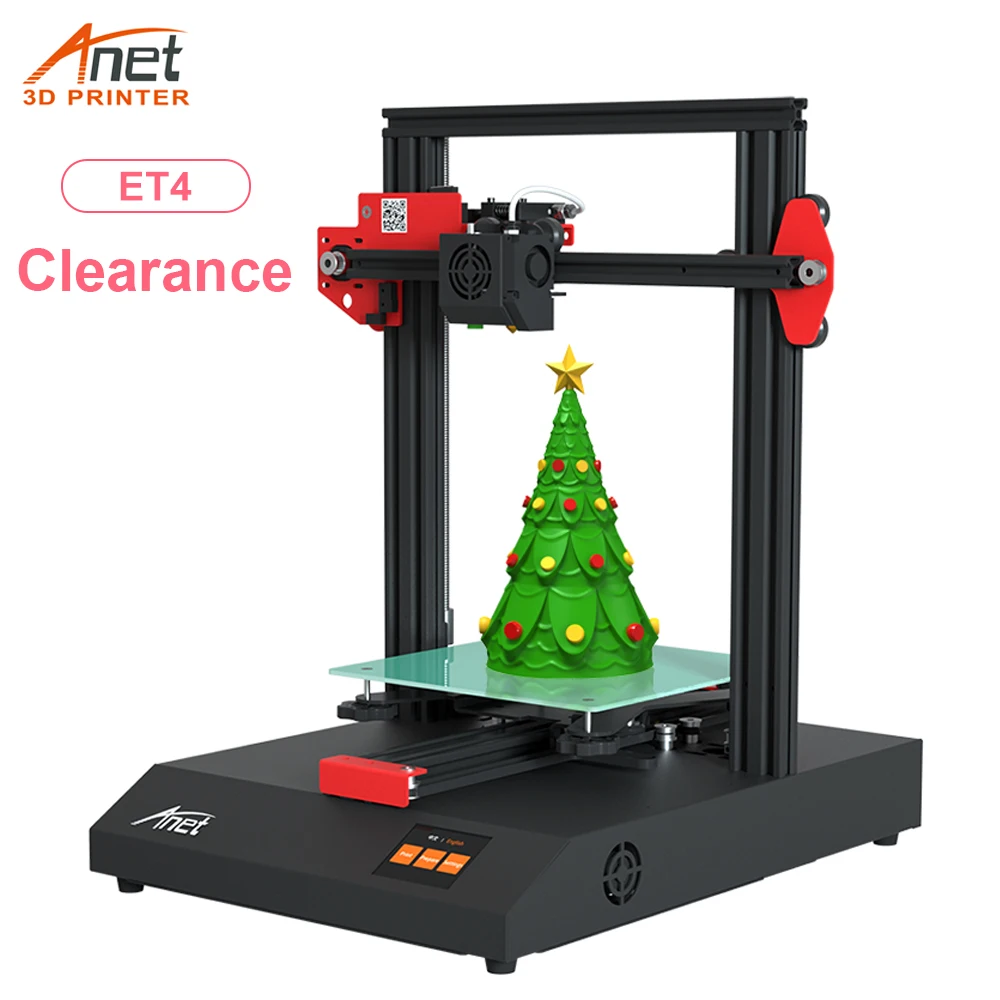 Новый 3D принтер Anet ET4 с автоматическим выравниванием кровати быстрый нагрев