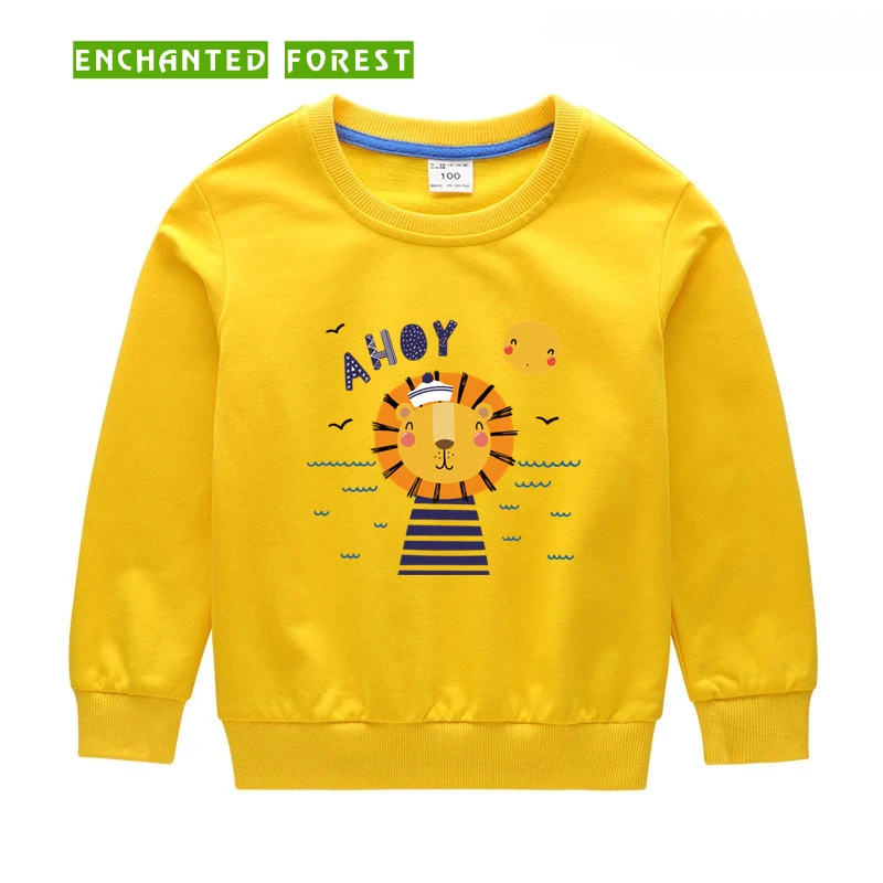 Детский свитер; Осенняя спортивная детская одежда с героями мультфильмов; рубашки для мальчиков и девочек; детские толстовки с длинными рукавами
