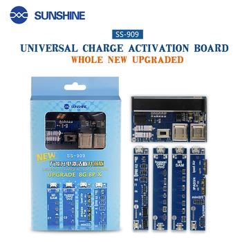 

SS-909 Universal battery activation board For iP&Android phone battery testing activative quick charge PCB tool with USB cable