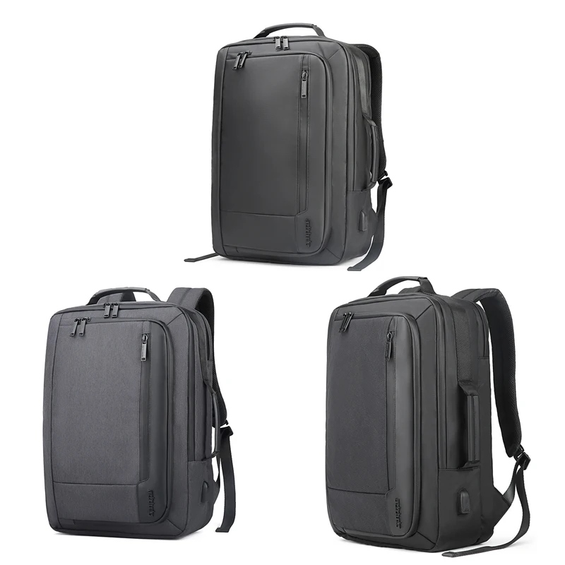 ARCTIC HUNTER USB 15,6-17 дюймов водонепроницаемая мужская сумка для ноутбука Модная Спортивная дорожная деловая сумка для Ноутбука Мужской Рюкзак Школьная Сумка для мальчиков