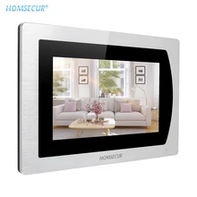 HOMSECUR BM717IP-S " видео домофон монитор сенсорный экран поверхностное крепление поддерживается для Wi-Fi IP видео домофон система