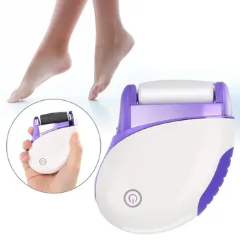 

USB Rechargeable Foot Exfoliator File Dead Skin Cuticles Remover Scrubber Pedicure Device Pedicure Tools Oversea