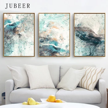 

Modern Simplicity of Abstract Canvas Paintings Modular Pictures Wall Art Canvas for Living Room Decoration No Framed