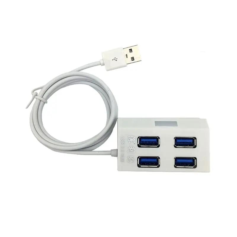Высокоскоростной 4 порта несколько USB 2,0 концентратор USB разветвитель адаптер для ПК компьютер Ноутбук Аксессуары для планшетов