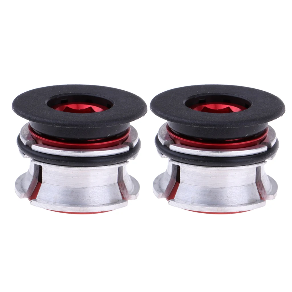 2pcs Mountain Road Bike Bicycle Headset Star Nut for fork 1-1/8 Inch