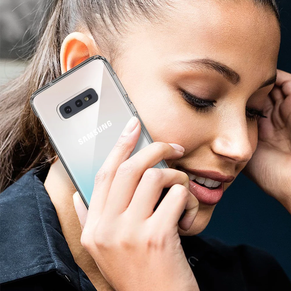 Чехол KISS прозрачный противоударный чехол для Galaxy Note 10 S10 5G S10 S9 S8 S7 EDGE чехол для телефона samsung s10 note 10 plus Carcasa
