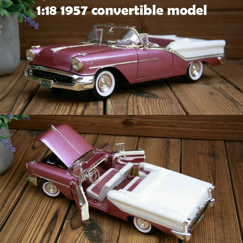 Тонкая 1:18 1957, модель из сплава, модель, которую можно открыть