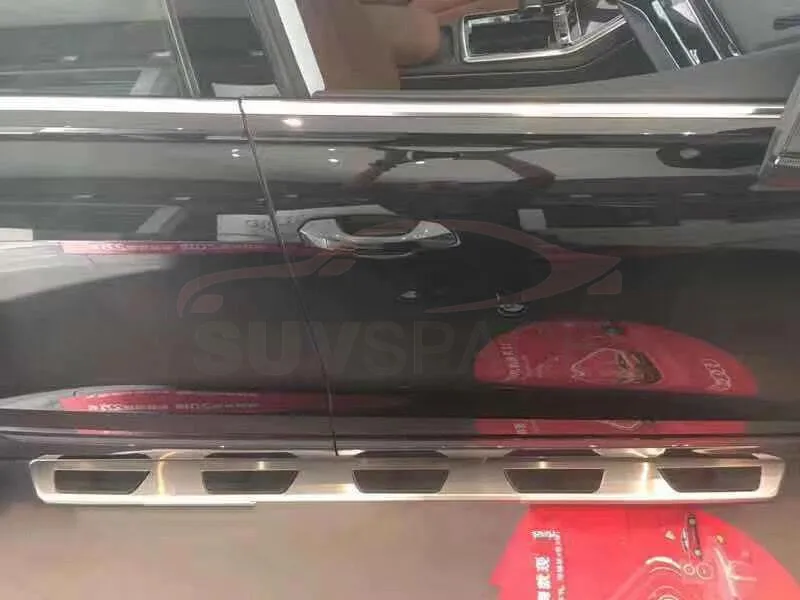 Новые подножки подходят для Audi Q8 боковой шаг бар педали Nerf бар