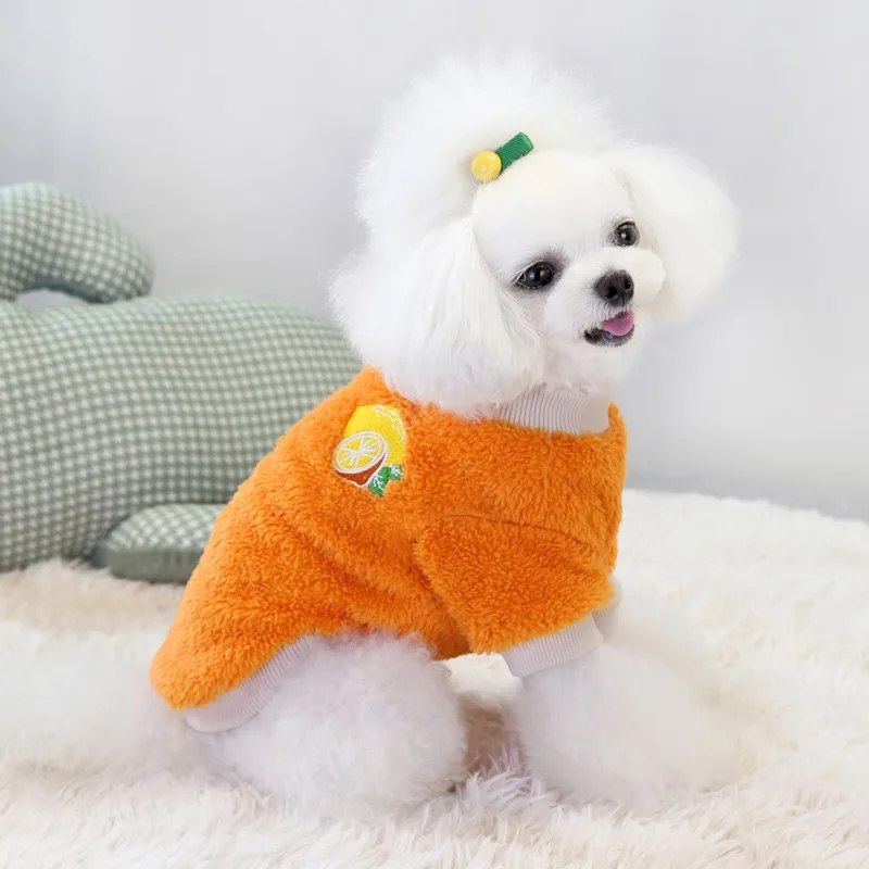 Soft Fleece Pet Dog Clothes For Small Dogs Clothing Warm Clothing for Dogs Coat Puppy Chihuahua Outfit for Large Dog Hoodies