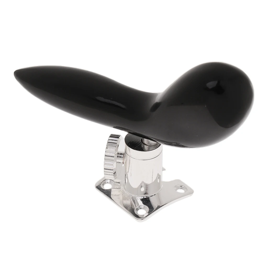 

1 Set Silver Plating Stem Base Bassoon Hand Holder Saddle Rest Woodwind Instrument Accessory