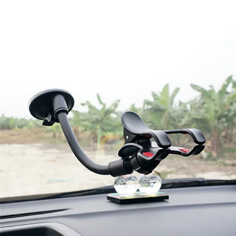 Universal 360 Rotating Car Auto Windshield Clip Mount Phone Holder Stand Bracket for iphone samsung huawei xiaomi
