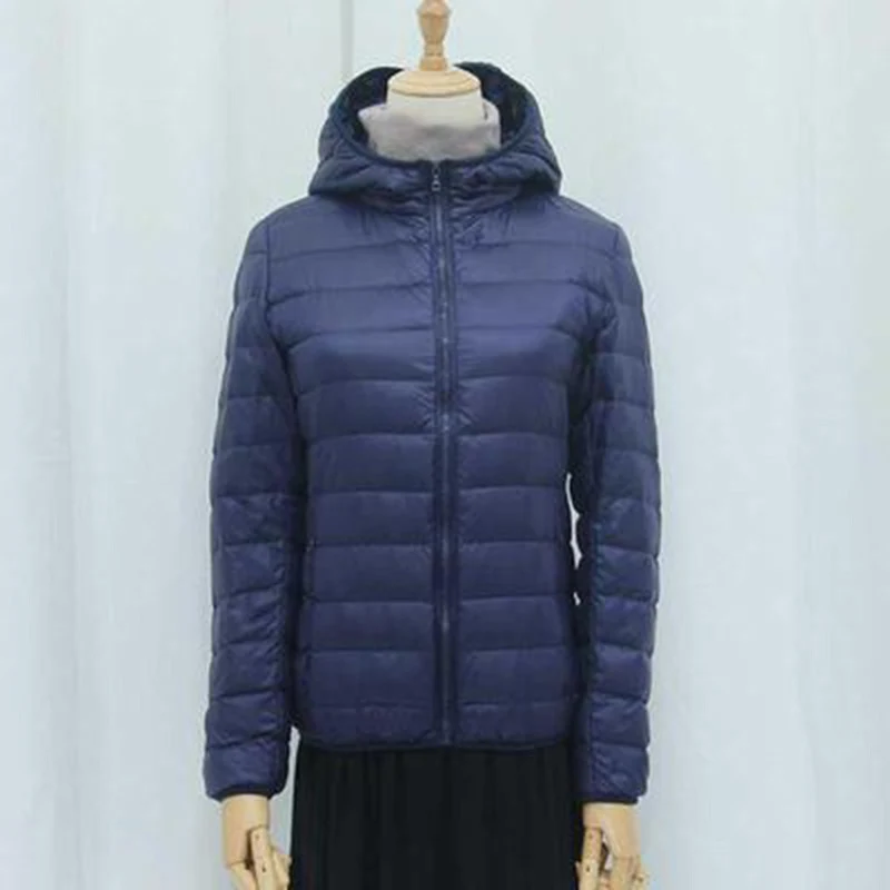 NewBang Brand 7XL 8XL Women\'s Down Coat Ultra Light Down Jacket Women Hooded Female Big Size Winter Feather Warm Jacket