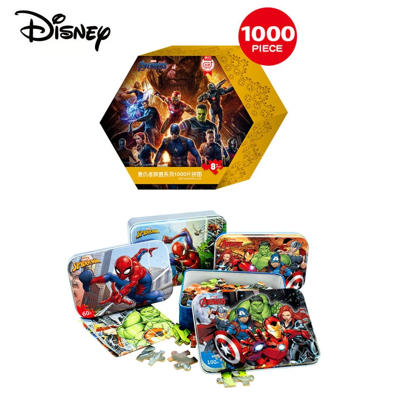 

Disney Marvel Heroes and Frozen 2 Princess Mickey Marvel Puzzle Decompression 1000 Pieces Jigsaw Puzzle Toy